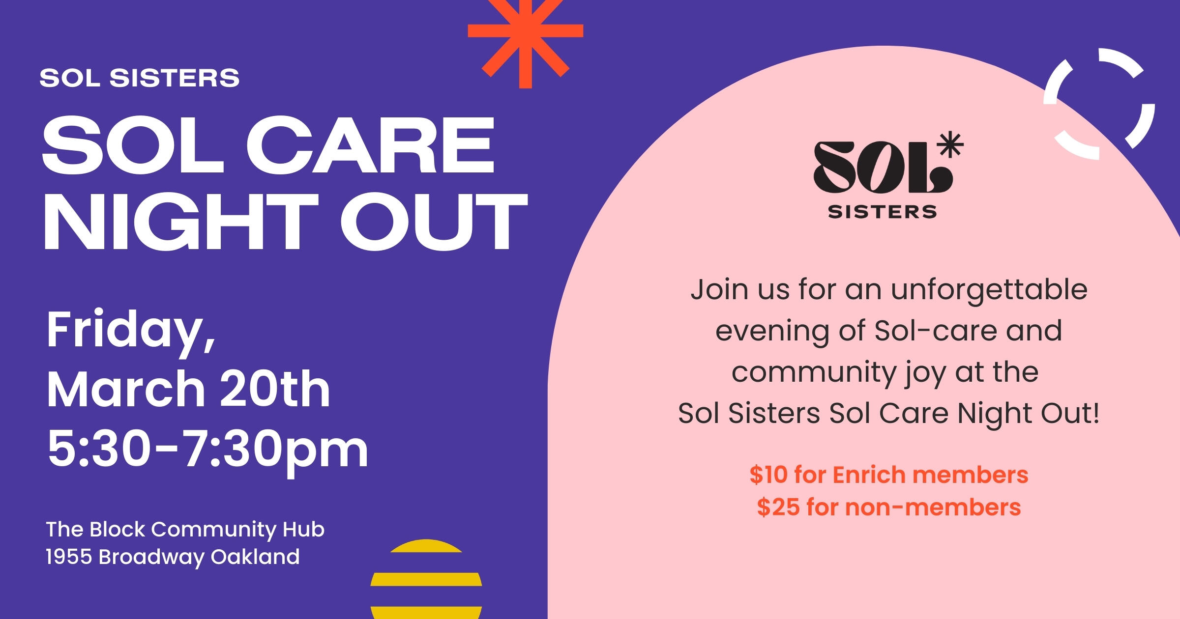 Campaign cover image for Sol Care Night