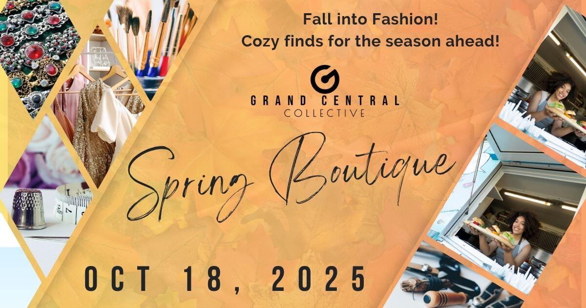 Campaign cover image for Grand Central Fall Boutique 2025