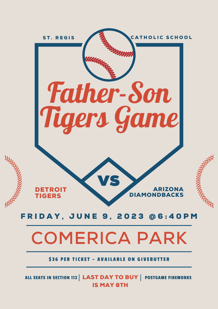 Campaign cover image for St. Regis Father Son Tigers Game