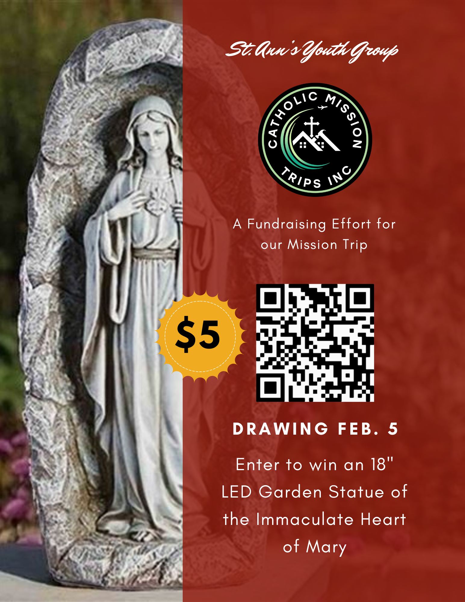 Campaign cover image for St. Ann's Youth Ministry