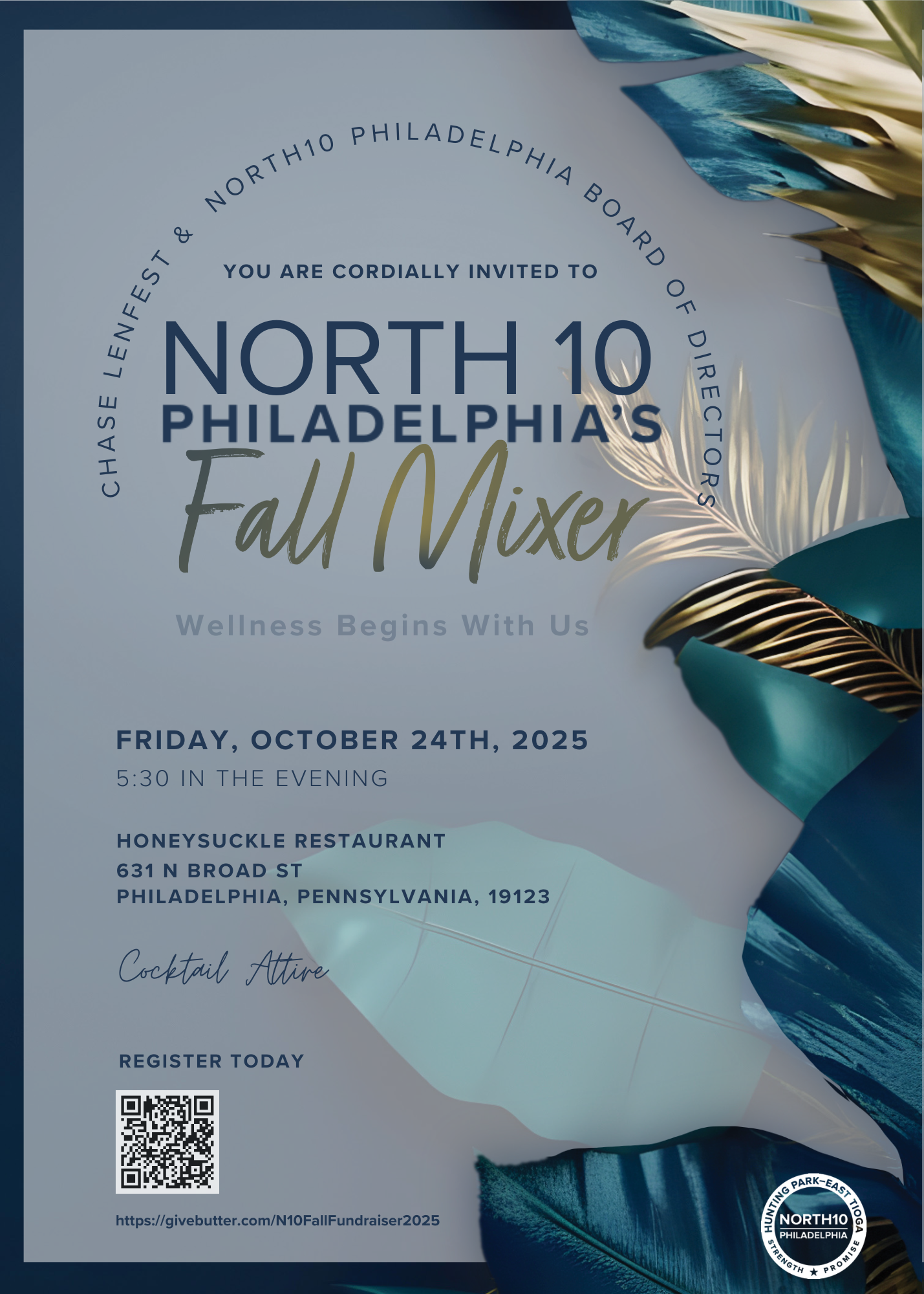 Campaign cover image for North10, Philadelphia’s 3rd Annual Fall Mixer