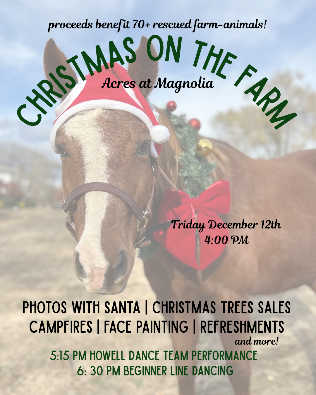 Campaign cover image for Christmas On The Farm Dec. 12th