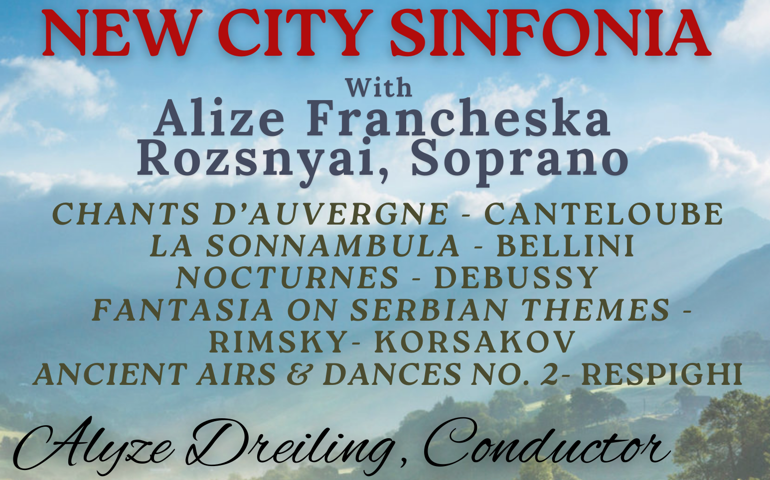 Campaign cover image for Chants d'Auvergne Concert