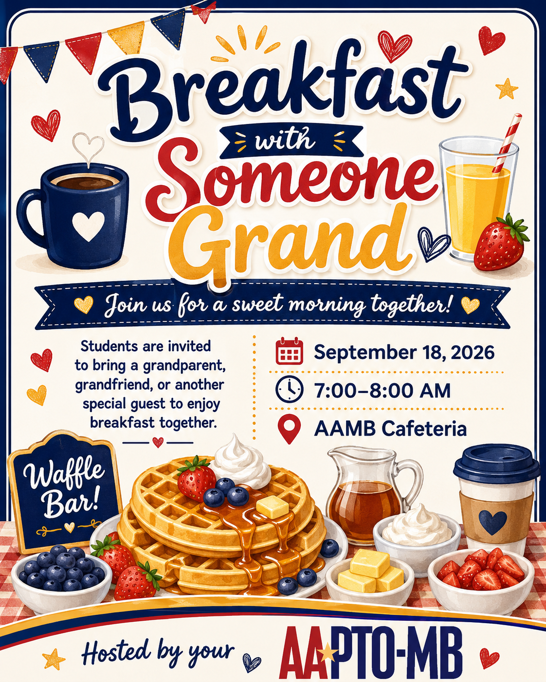 Campaign cover image for 2026 Breakfast with Someone Grand