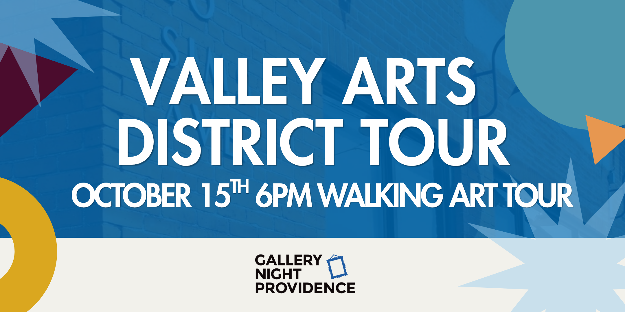 Campaign cover image for Gallery Night 2026 - October 15 6PM Valley Arts District Tour