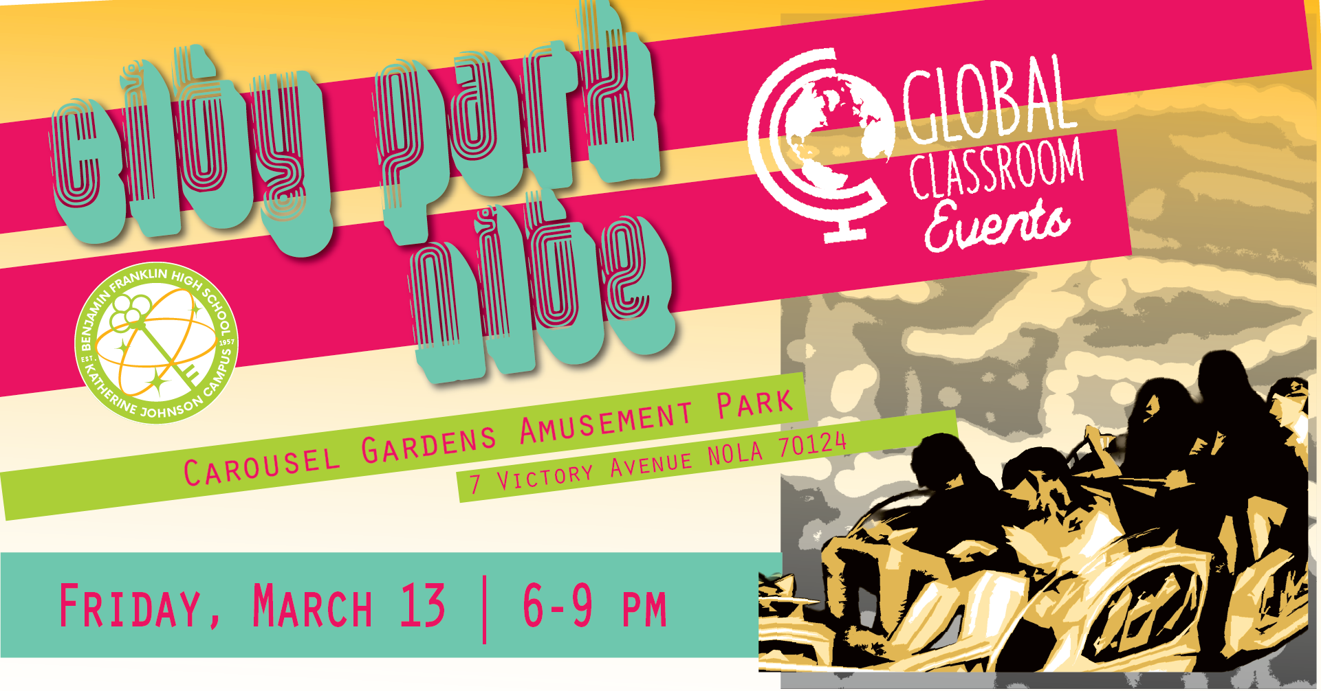 Campaign cover image for City Park Nite / Student Travel Fund 2025-26