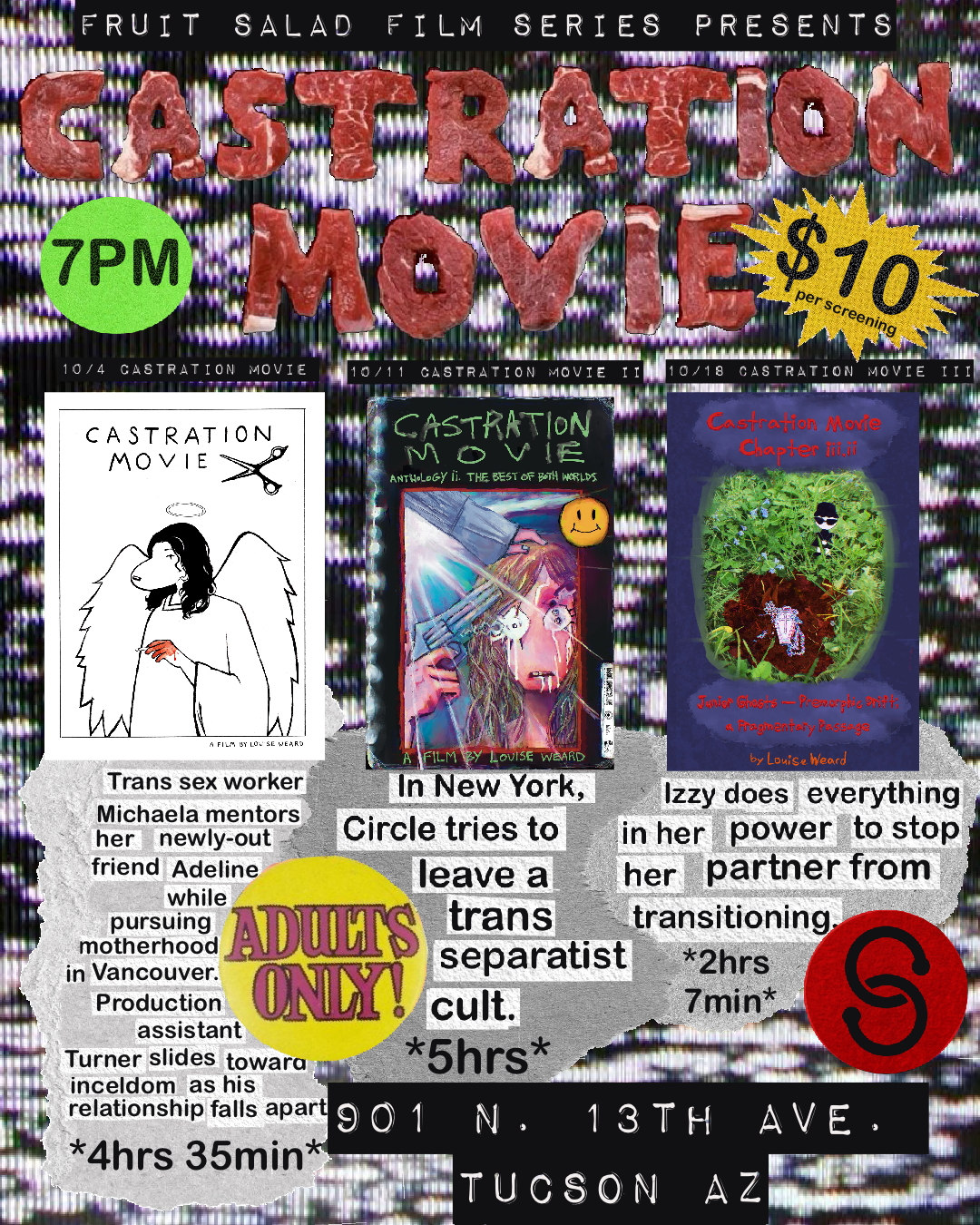 Campaign cover image for Castration Movie Anthology i. Traps - Tucson Screening