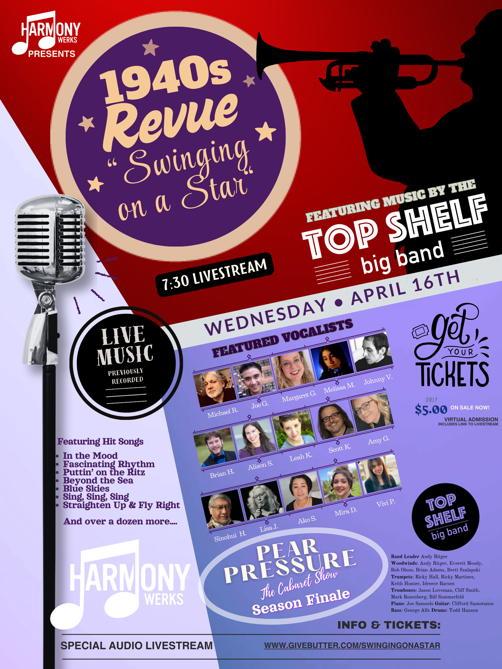 Campaign cover image for Swinging on a Star - Encore Radio Show