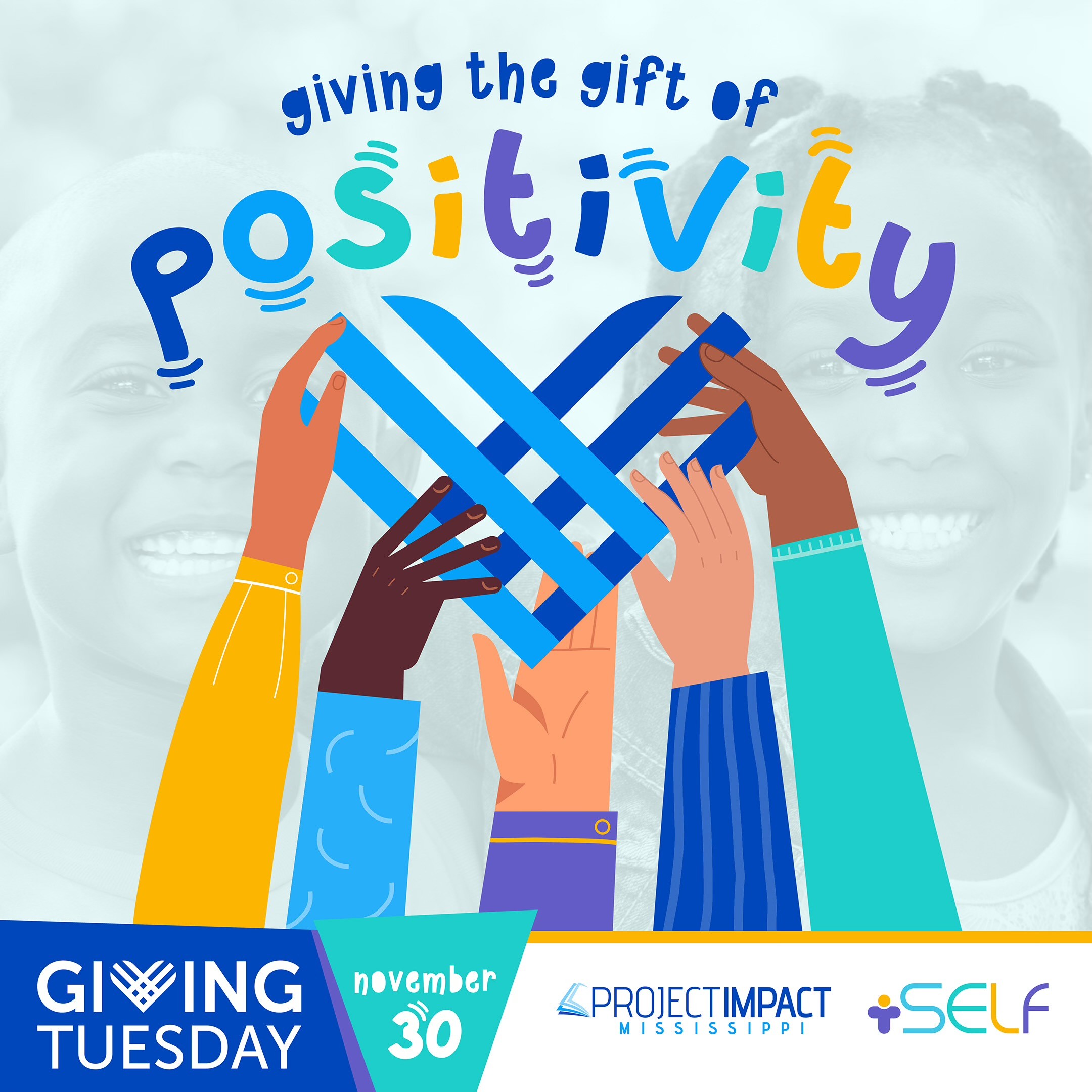 Campaign cover image for Giving the Gift of Positivity