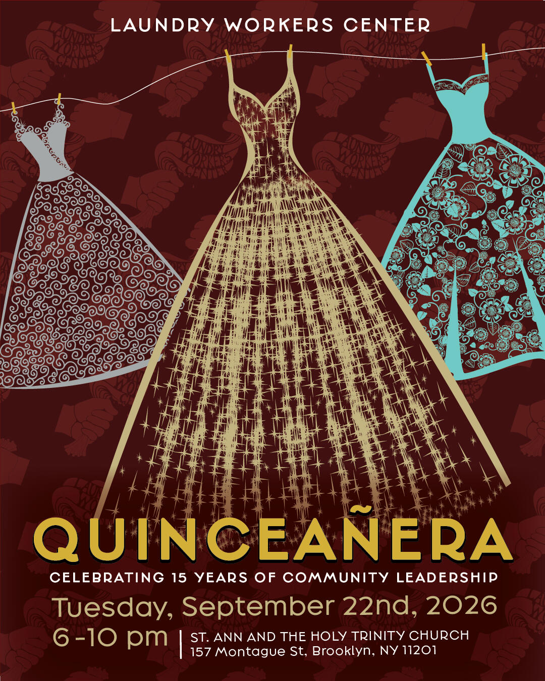 Campaign cover image for Laundry Workers Center Quinceañera