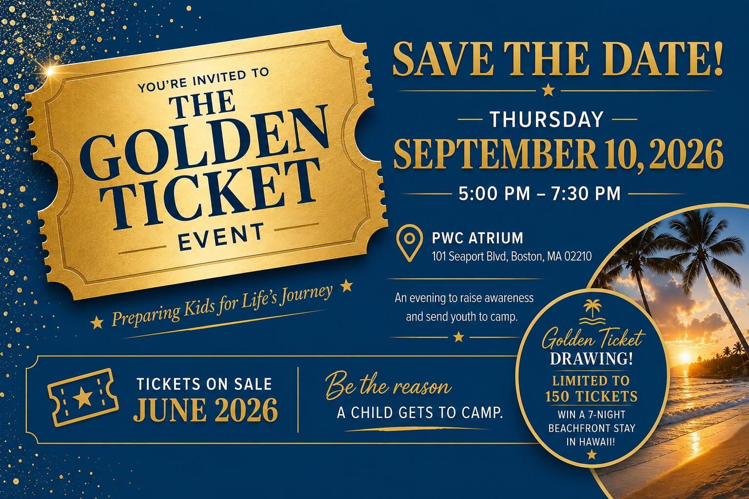 Campaign cover image for Agassiz Village Golden Ticket Event