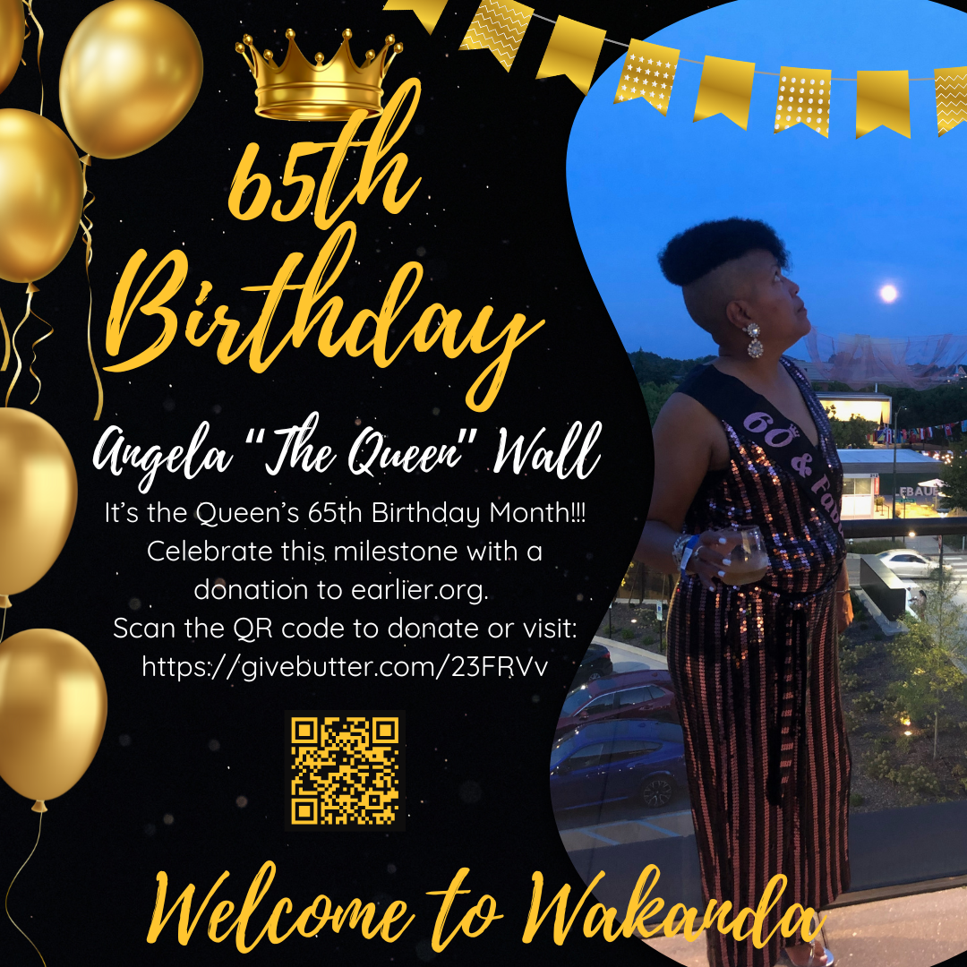 Campaign cover image for Angela's 65th Birthday Donate, Sip & Celebrate!