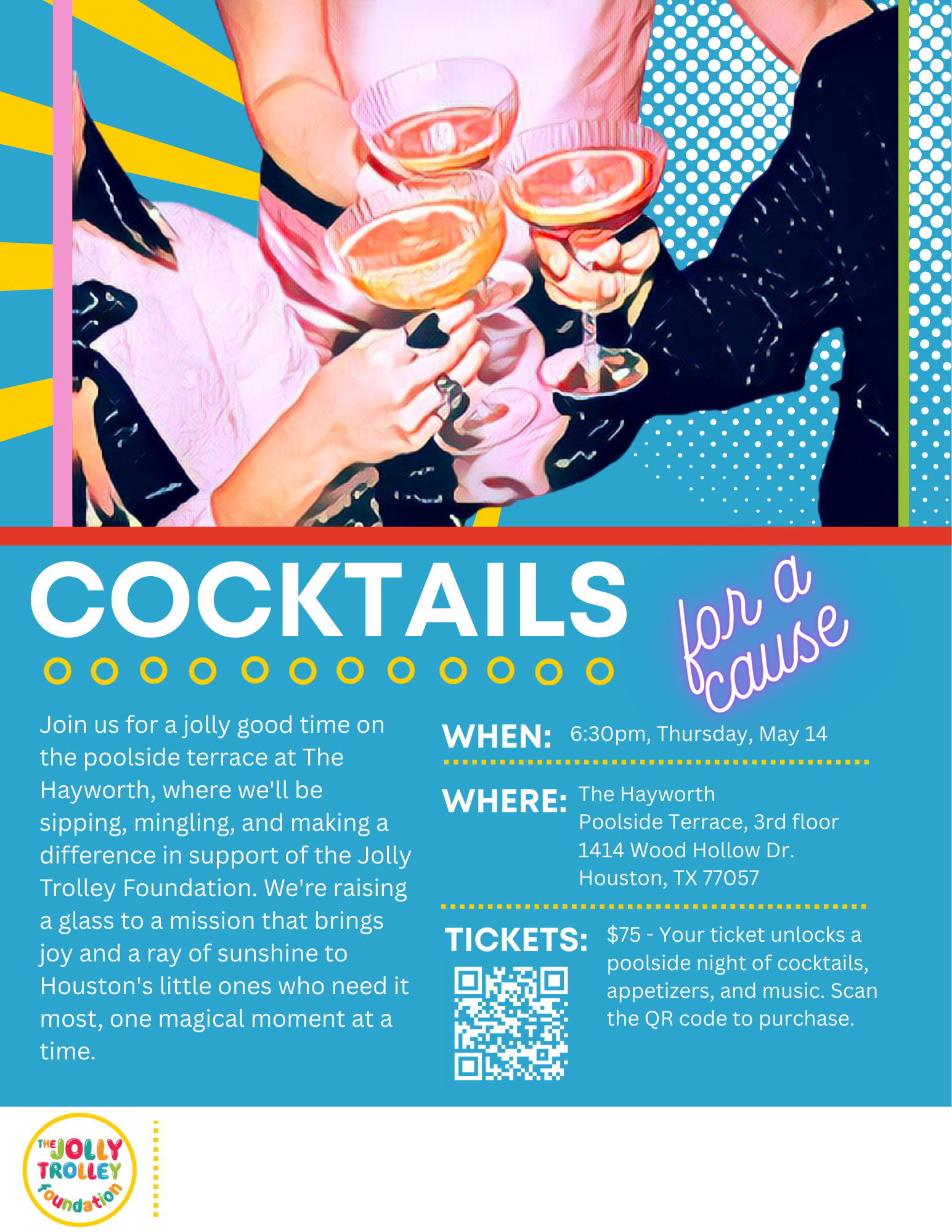 Campaign cover image for Tickets to the 2026 Benefit "Cocktails for a Cause"