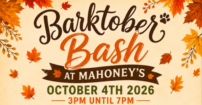 Campaign cover image for 🐾 Barktober Bash at Mahoney’s 🍂