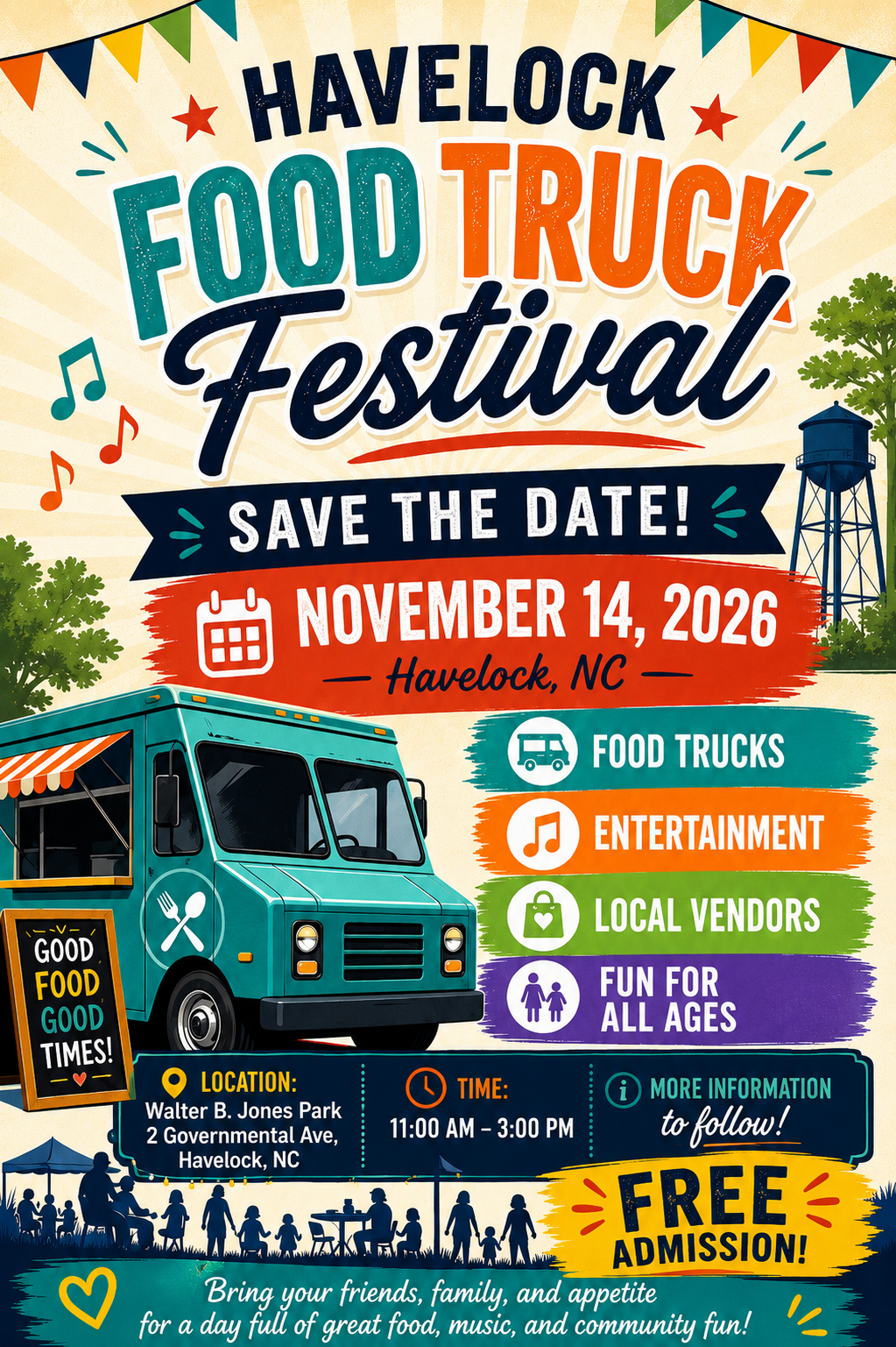 Campaign cover image for 2026 Fall Food Truck Festival