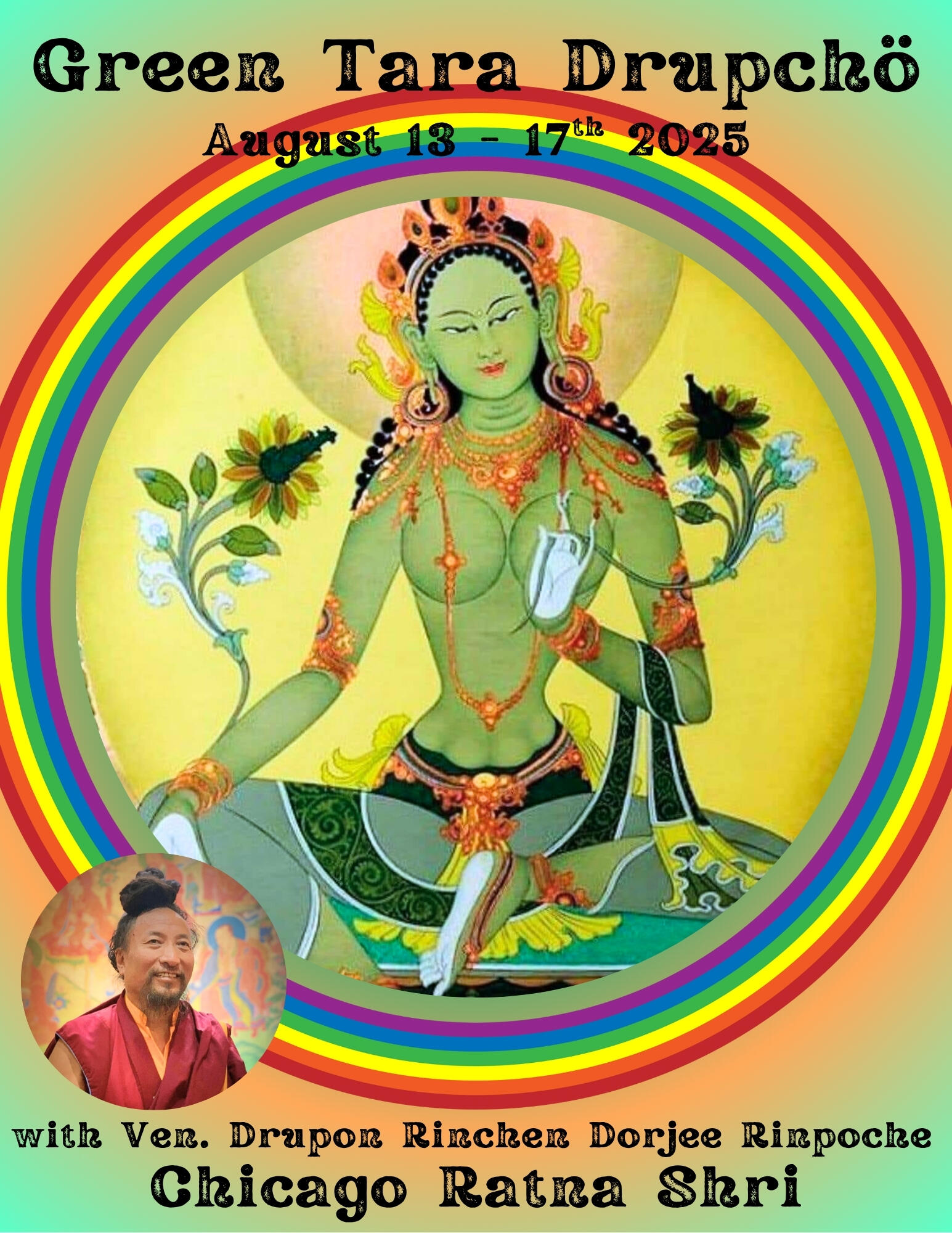 Campaign cover image for Green Tara Drupchö 2025