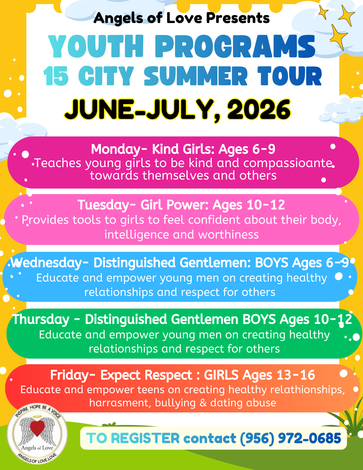 Campaign cover for ANGELS OF LOVE YOUTH PROGRAMS