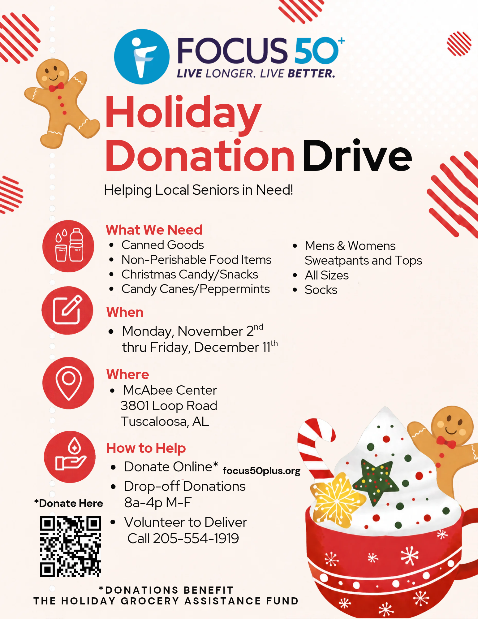 Campaign cover image for Holiday Donation Drive 2026