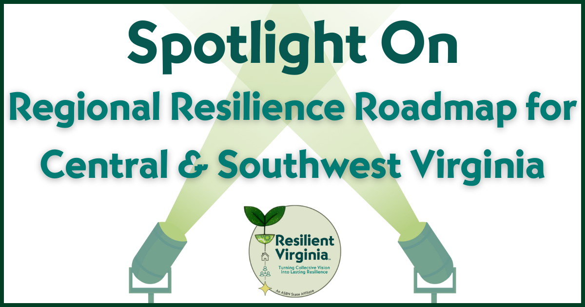 Campaign cover image for Spotlight On the Regional Resilience Roadmap for Central and Southwest Virginia