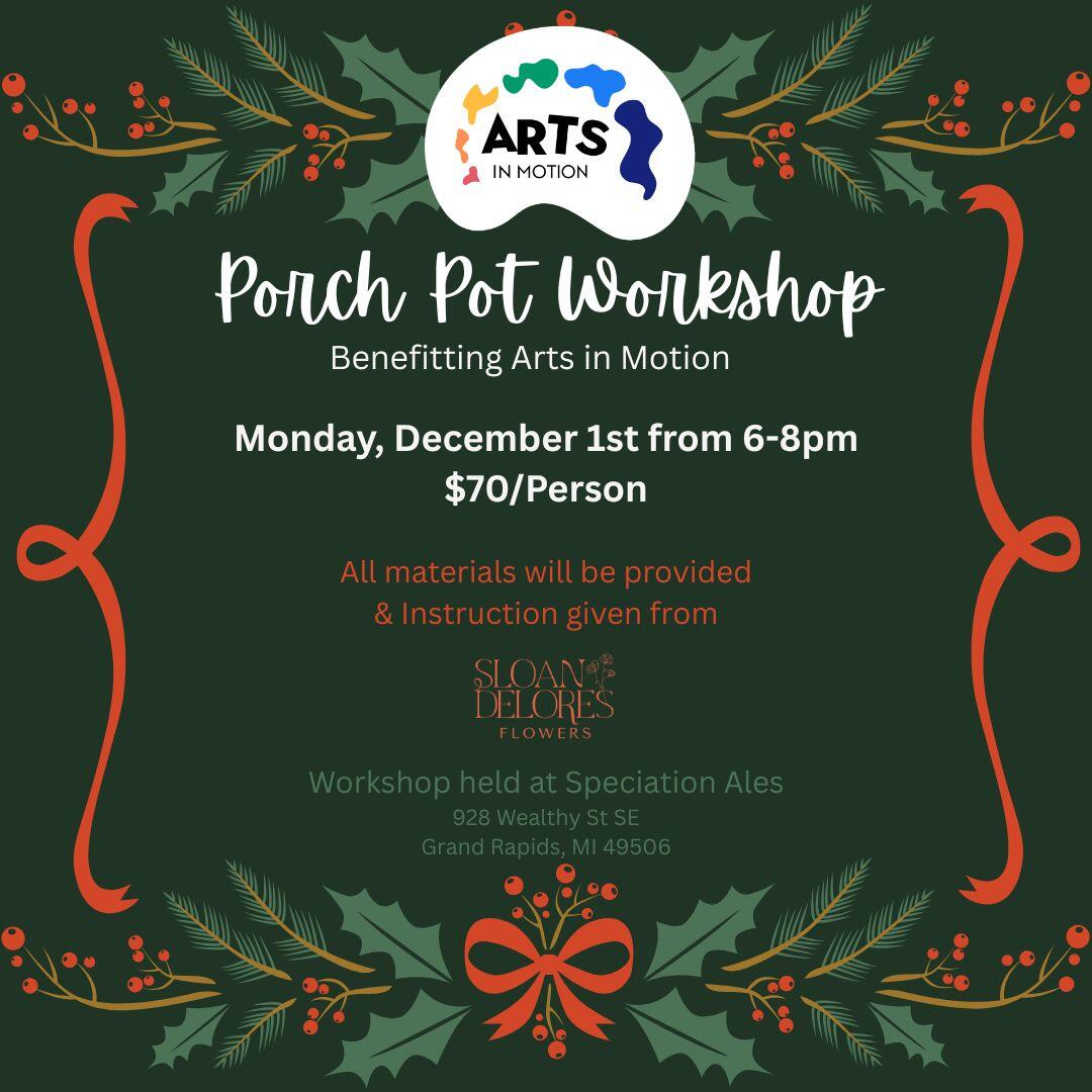 Campaign cover image for Arts in Motion Porch Pot Workshop