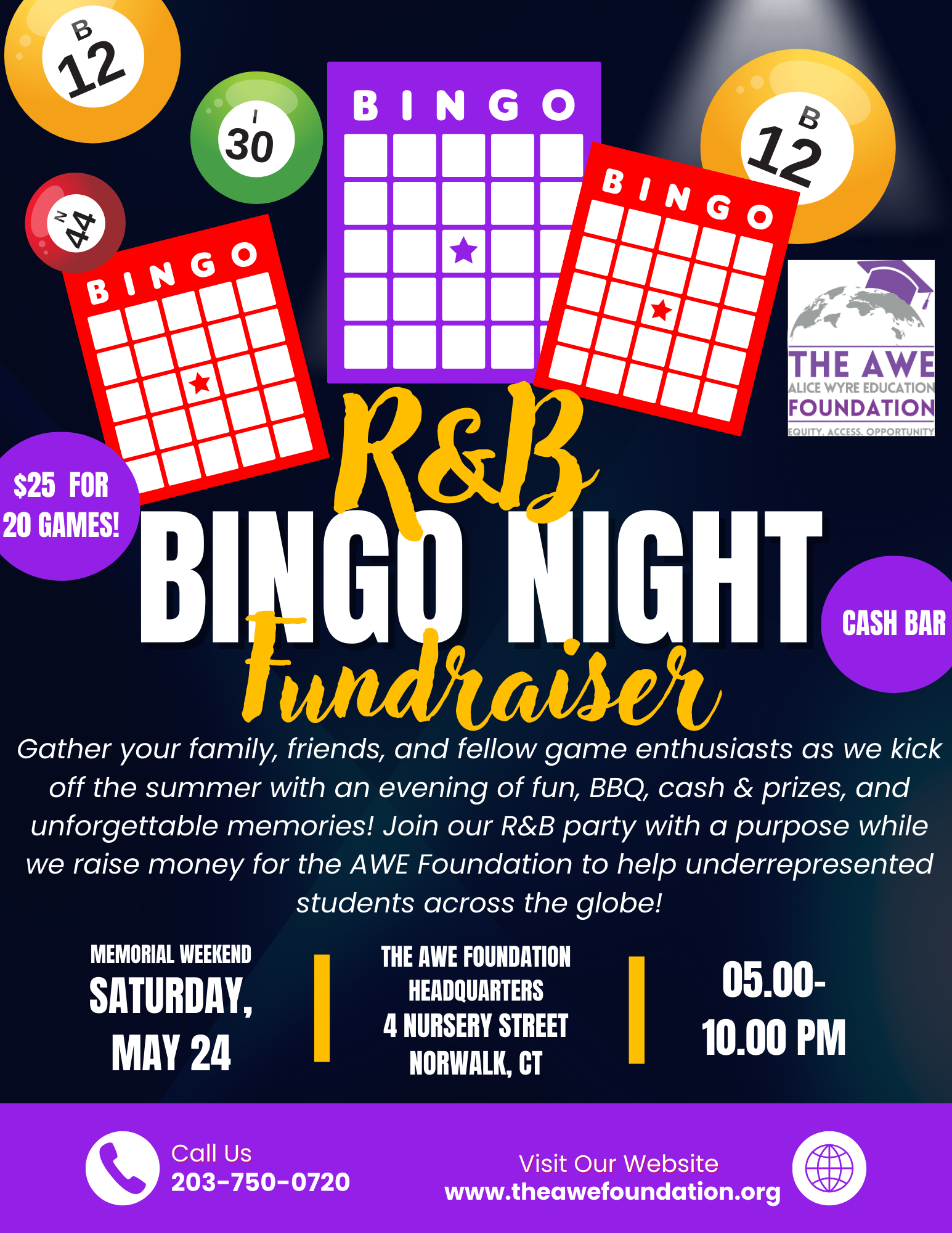 Campaign cover image for R&B Bingo Night BBQ Fundraiser