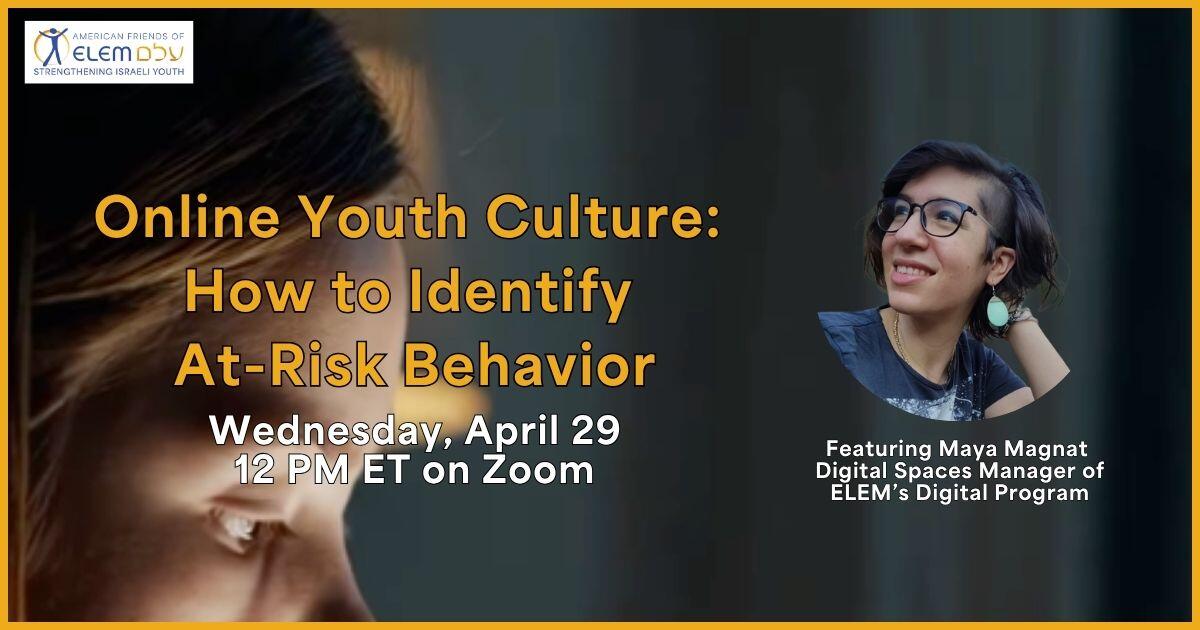 Campaign cover image for Online Youth Culture: How to Identify At-Risk Behavior