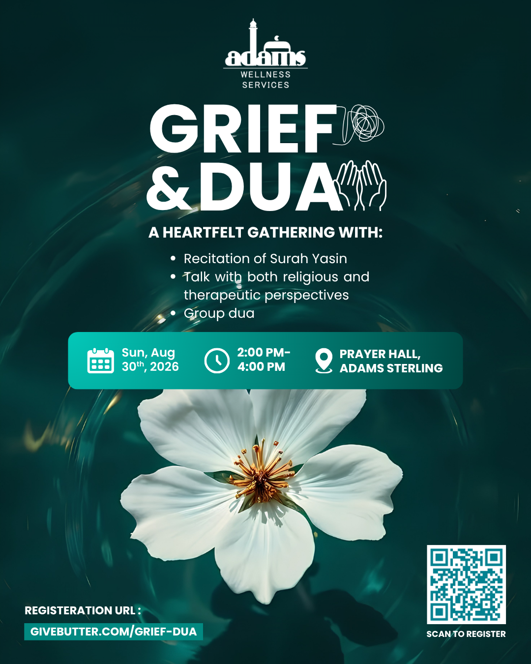 Campaign cover image for Grief & Dua