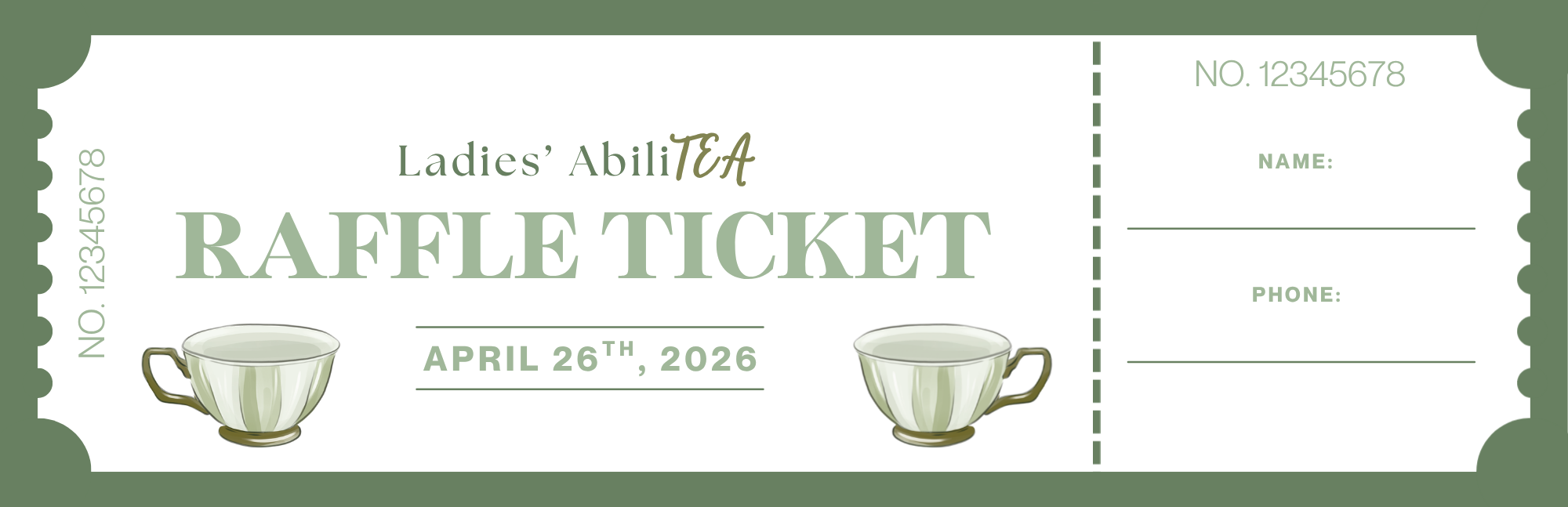 Campaign cover for 2026 Ladies' AbiliTEA Raffle