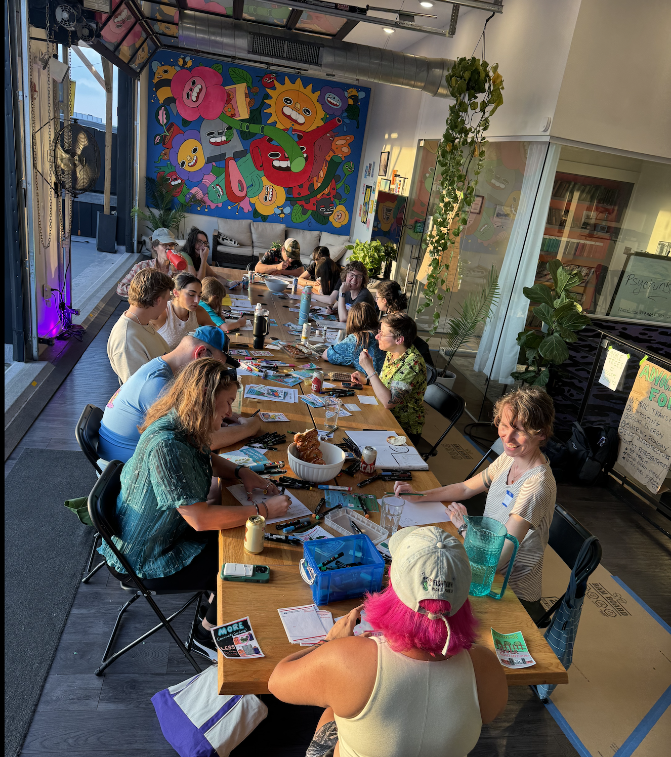 Campaign cover image for Sponsor an Environmental Activism Art Night!