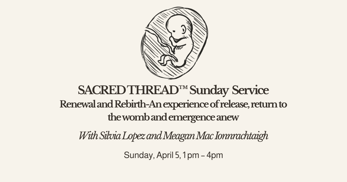 Campaign cover image for SACRED THREAD™ Sunday Service: Renewal and Rebirth