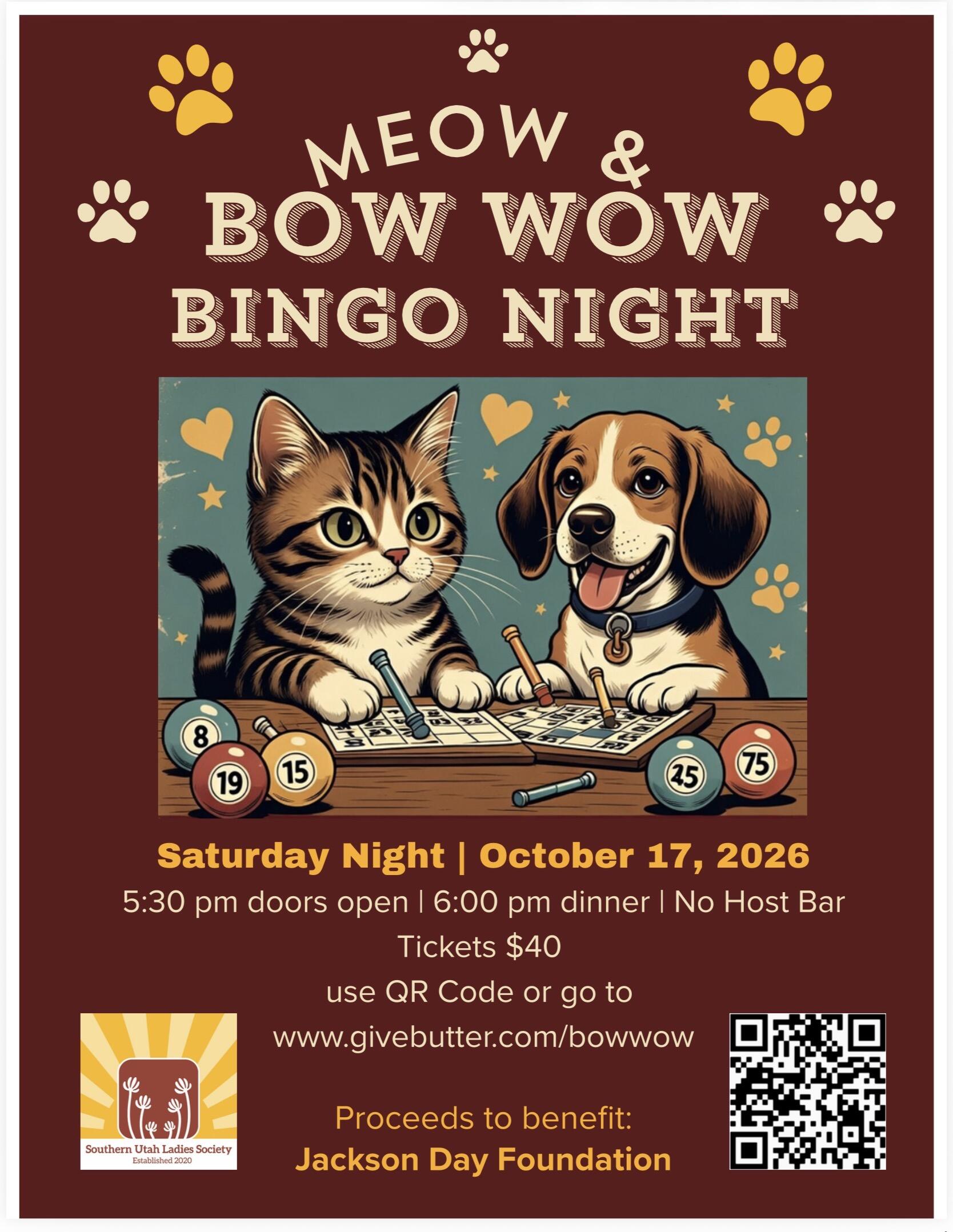 Campaign cover image for Meow & BowWow Bingo