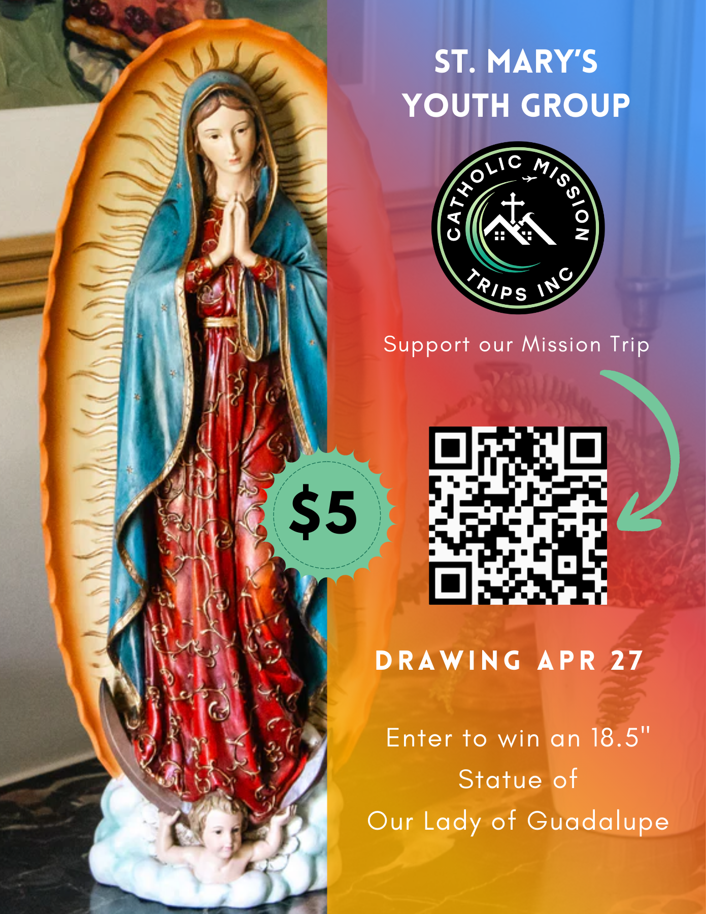 Campaign cover image for St. Mary's Youth Group