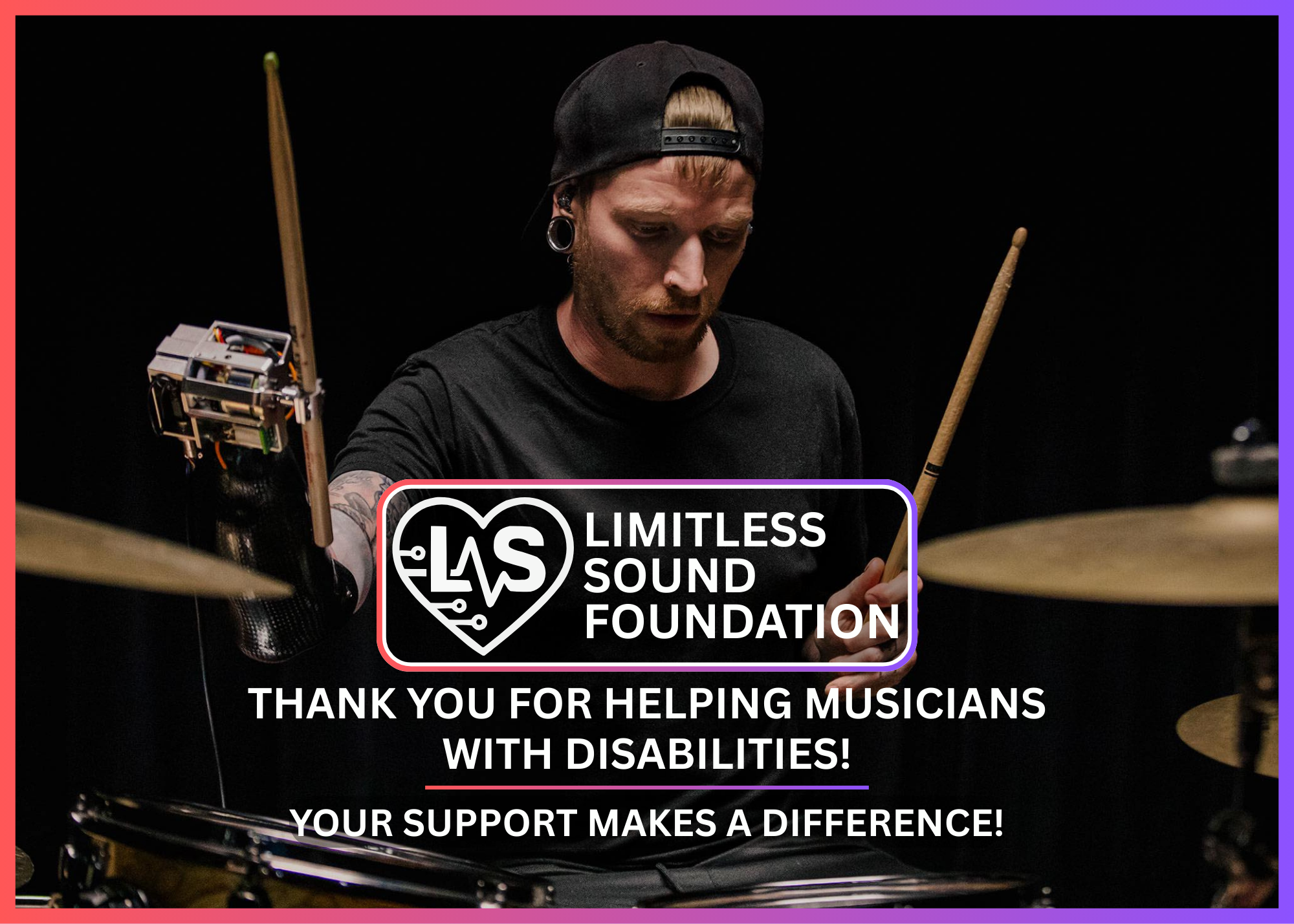 Campaign cover image for Limitless Sound Foundation