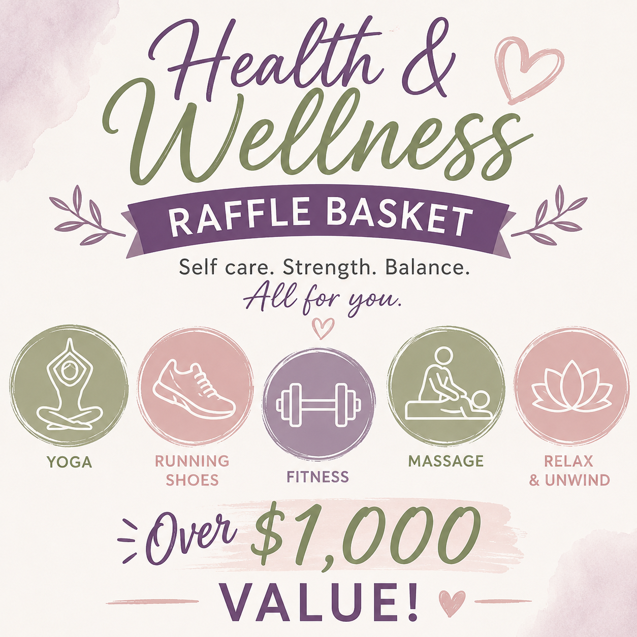 Campaign cover for 5k for Kelli Health and Wellness Basket