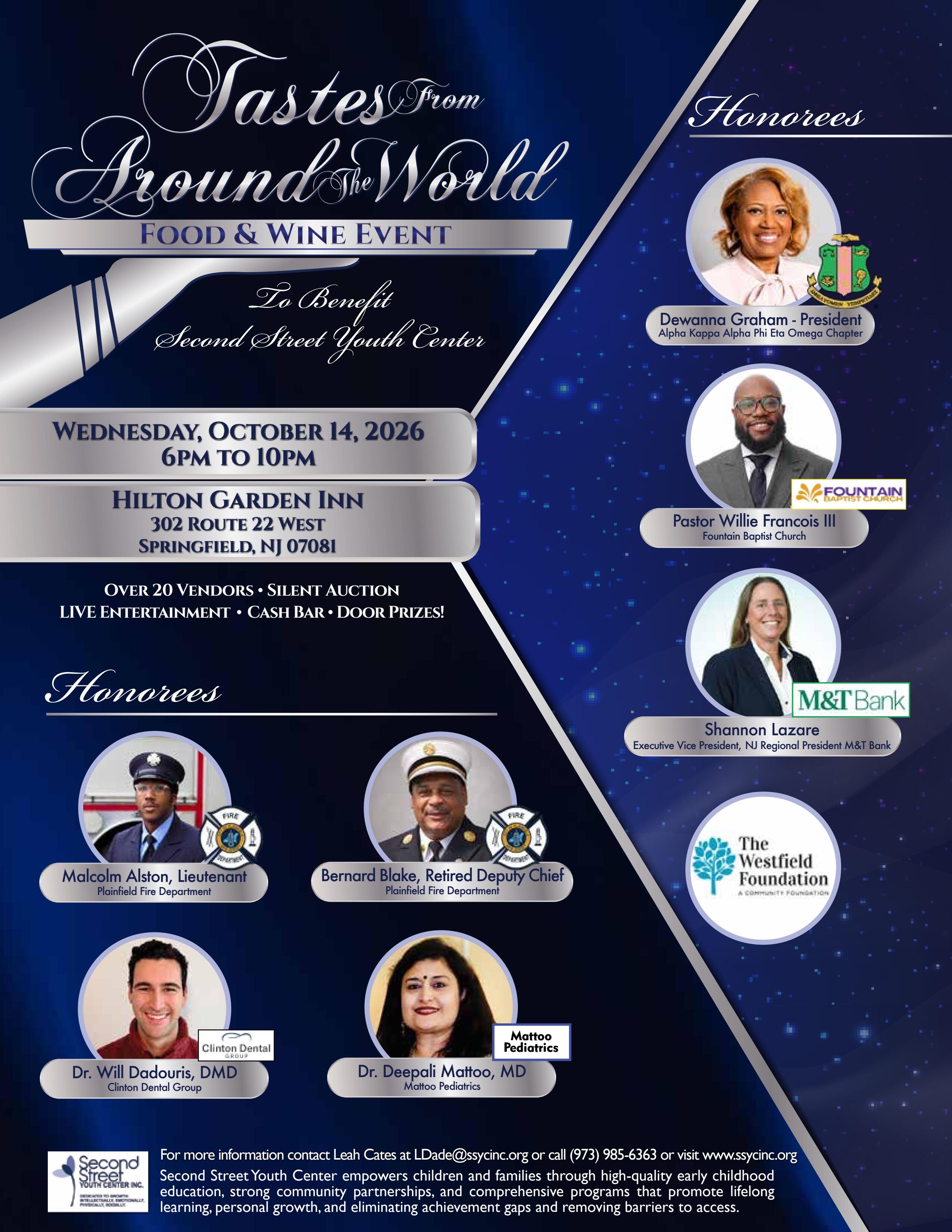 Campaign cover image for Tastes From Around the World Gala 2026, Family Ticket