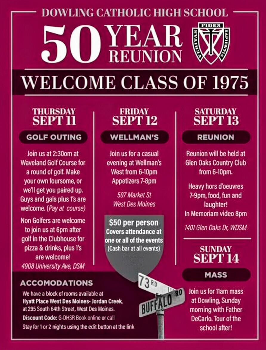 Campaign cover image for Class of '75 Reunion!