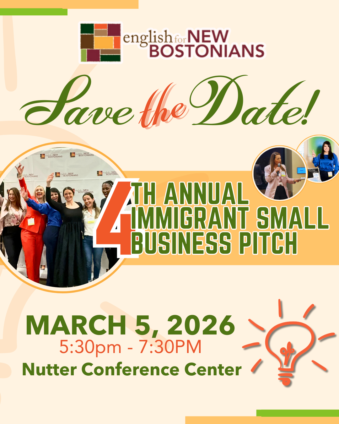 Campaign cover image for Immigrant Small Business Pitch 2026 Sponsorship