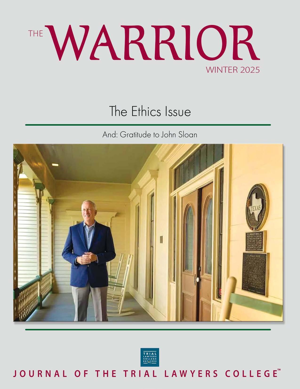 Campaign cover image for Warrior Magazine