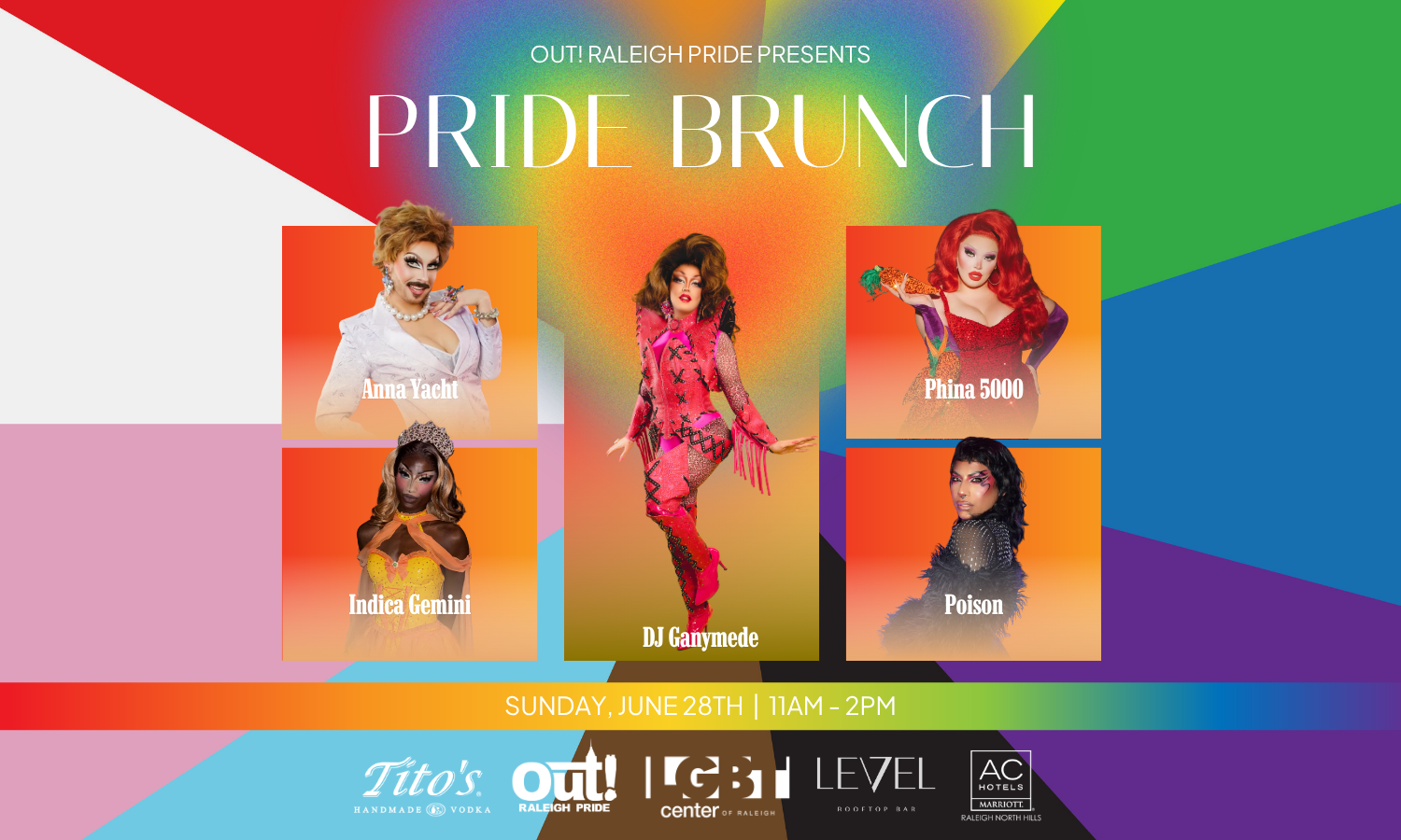 Campaign cover image for Pride Brunch with OUT! Raleigh Pride