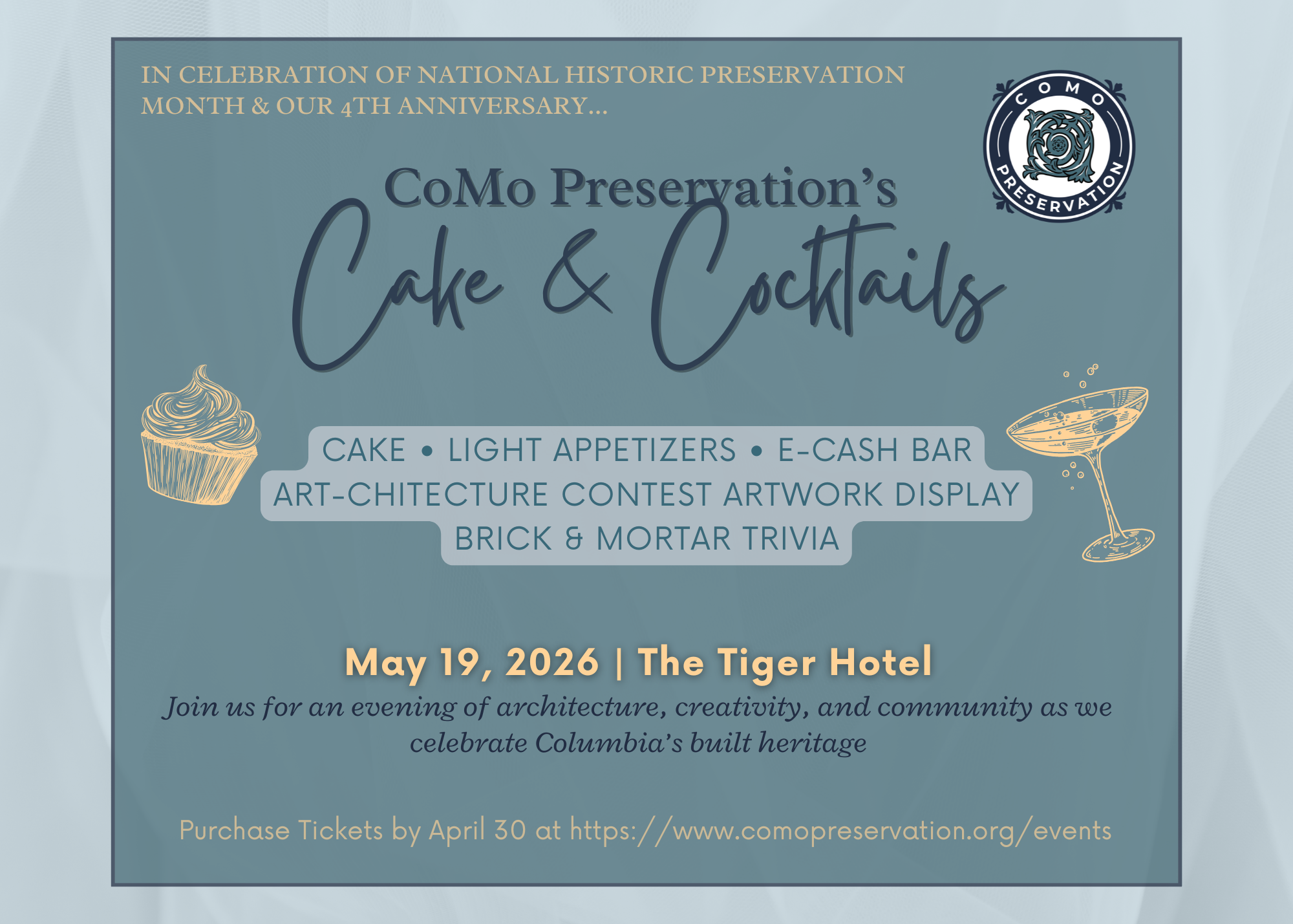 Campaign cover image for Cake & Cocktails🧁🥂 2026