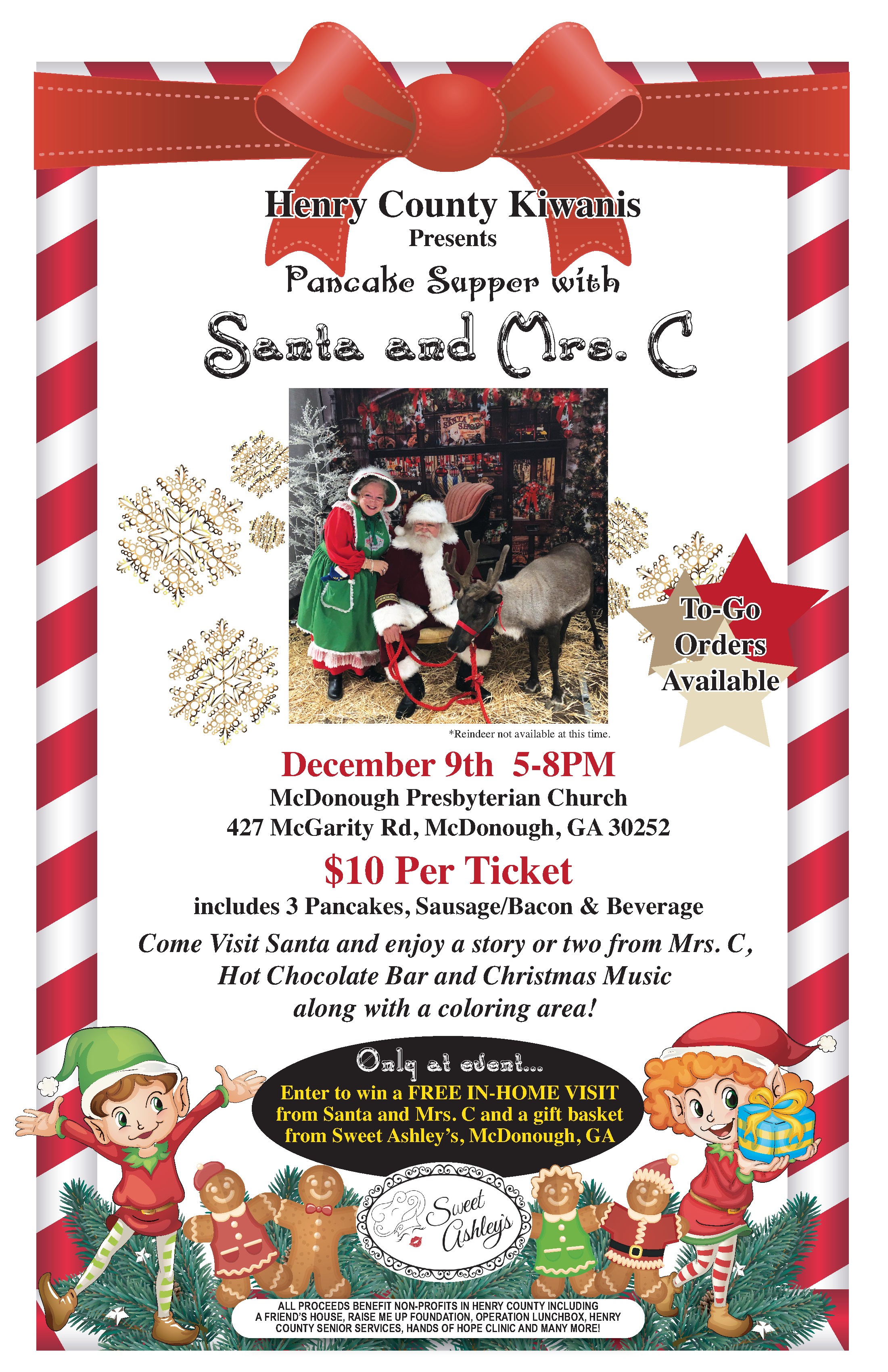 Campaign cover image for Pancake Supper with Santa & Mrs. Clause