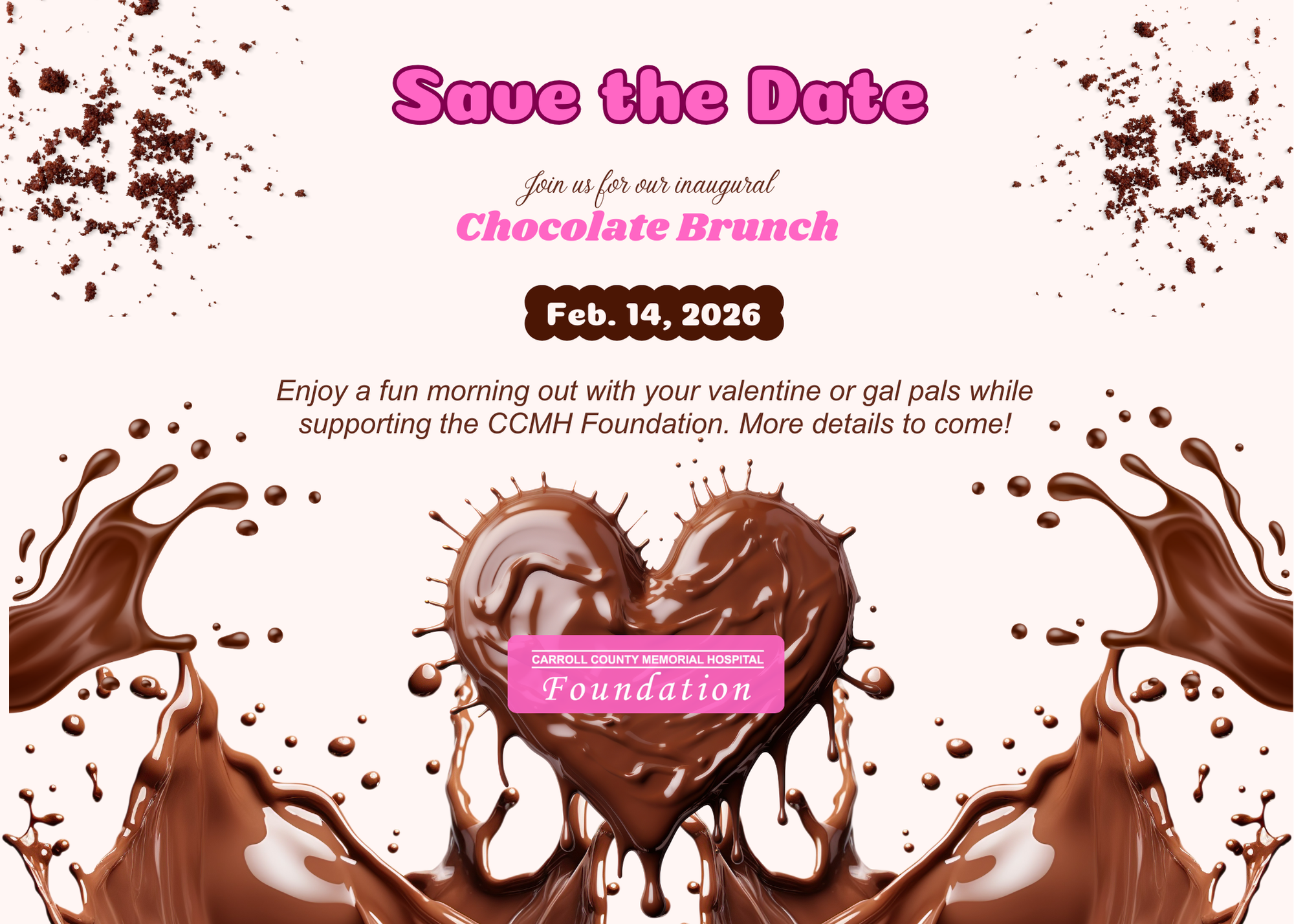 Campaign cover image for CCMH Foundation Chocolate Brunch