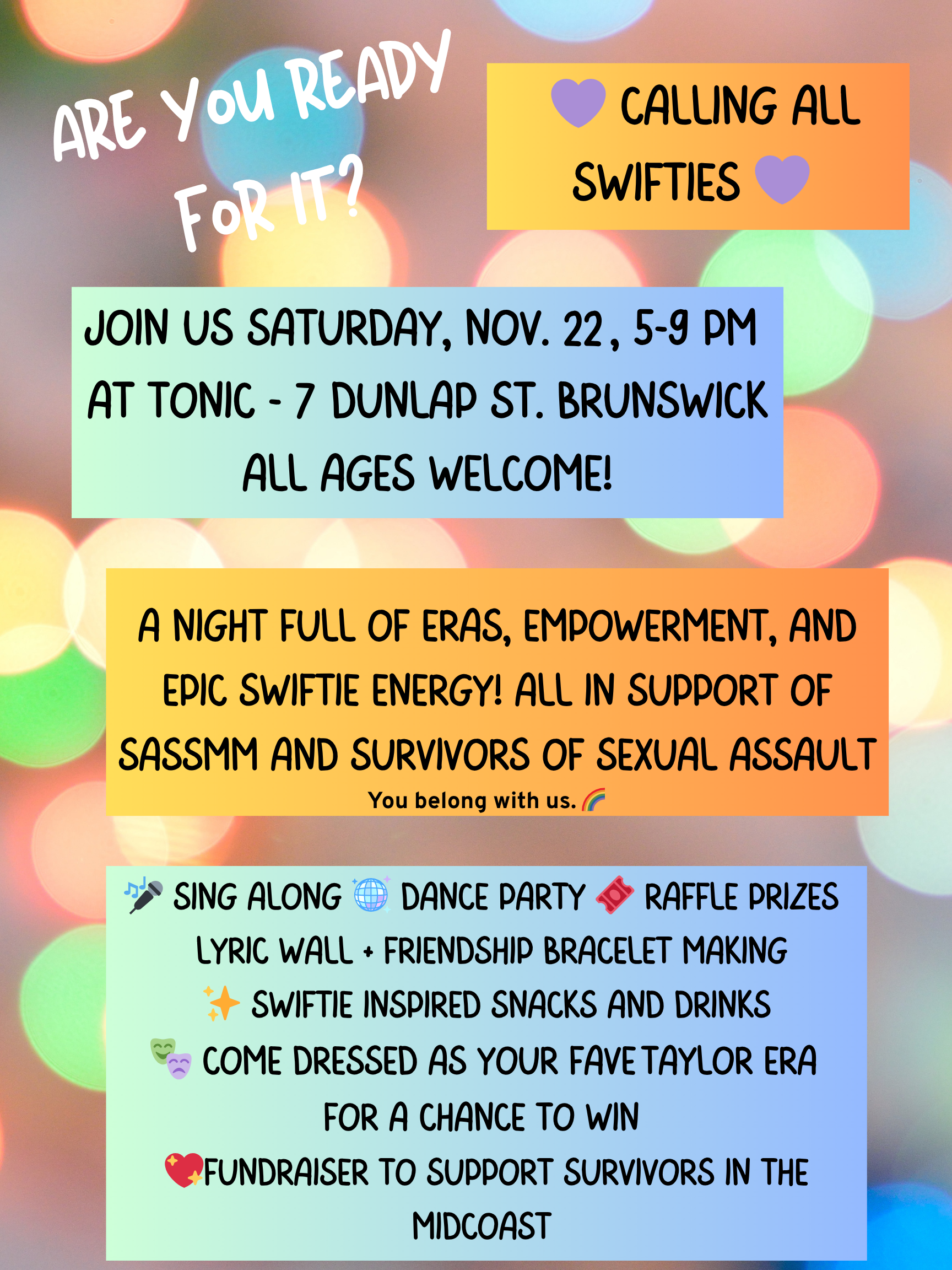 Campaign cover image for Swifties for SASSMM