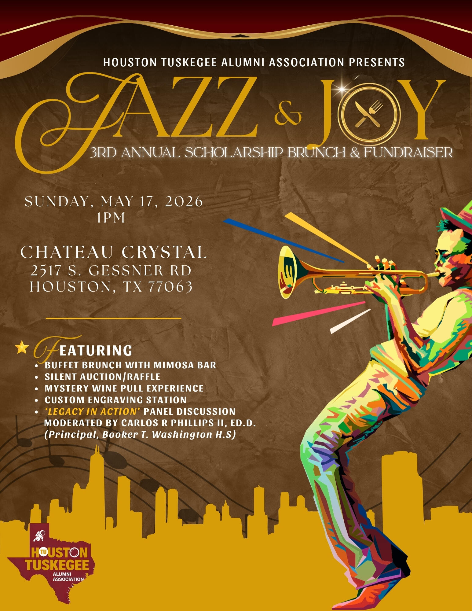 Campaign cover image for Jazz & Joy : Third Annual Scholarship & Jazz Brunch