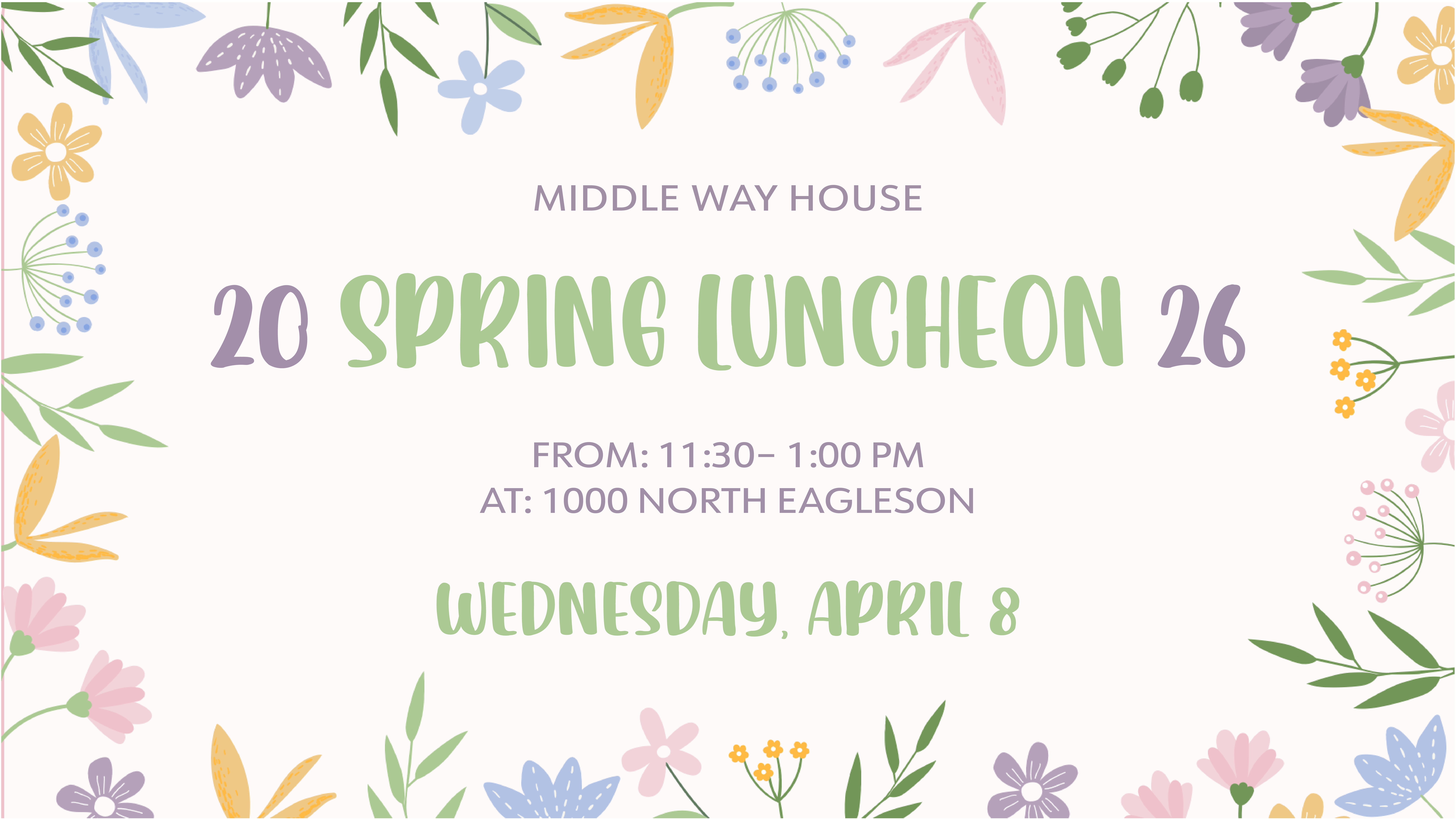 Campaign cover image for 2026 Spring Luncheon