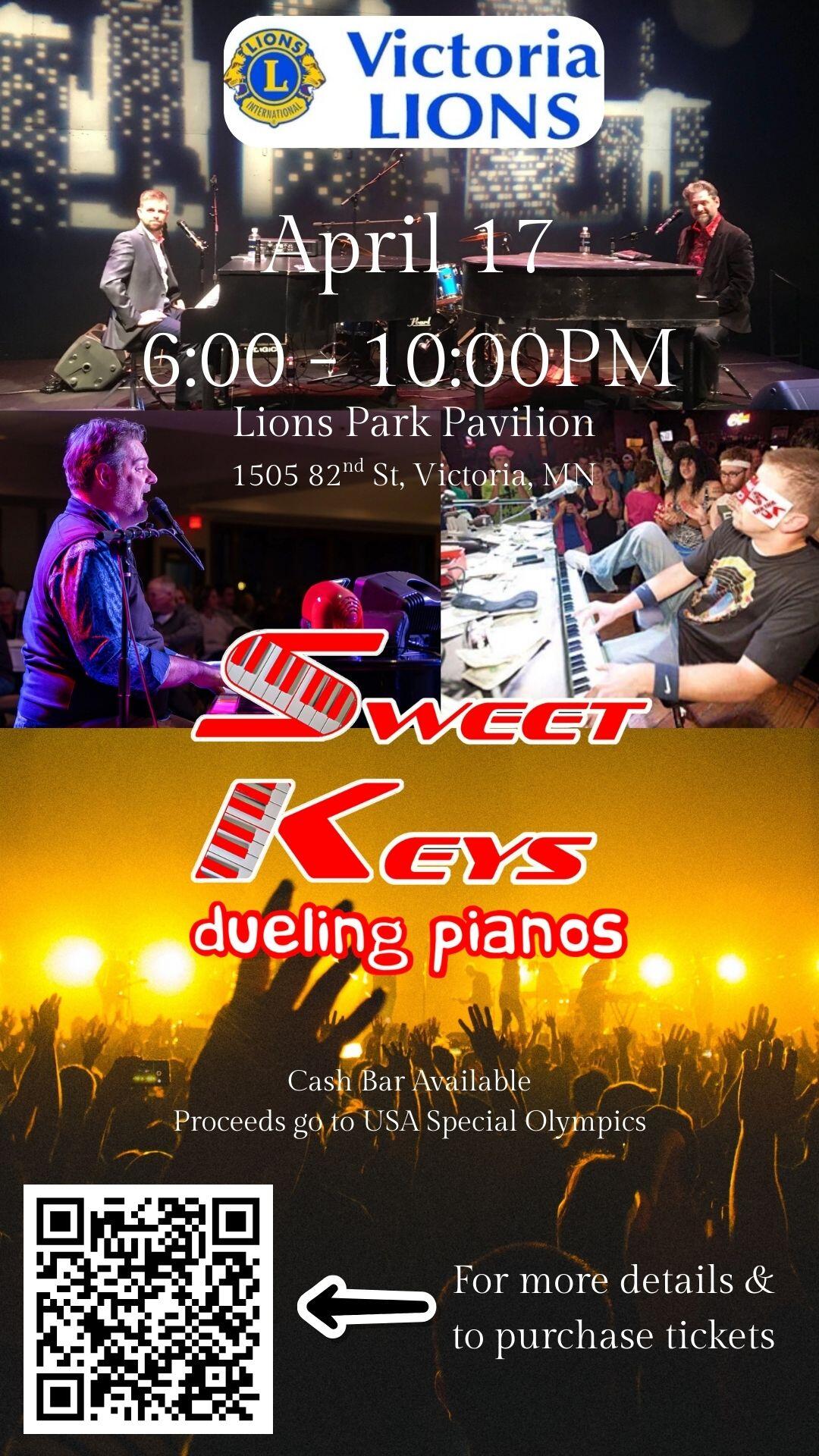 Campaign cover image for Victoria Lions Dueling Pianos 2026