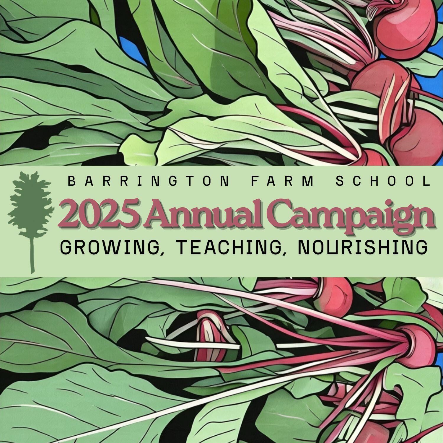 2025 Annual Campaign | Barrington Farm School