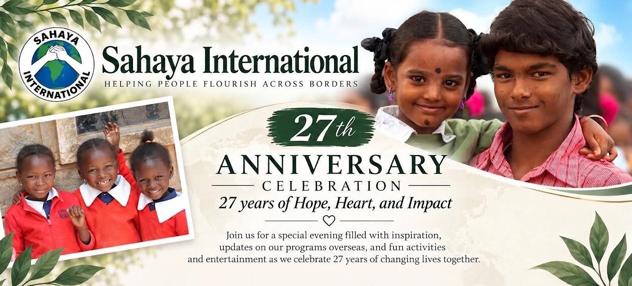 Campaign cover image for Sahaya International- 27th anniversary event