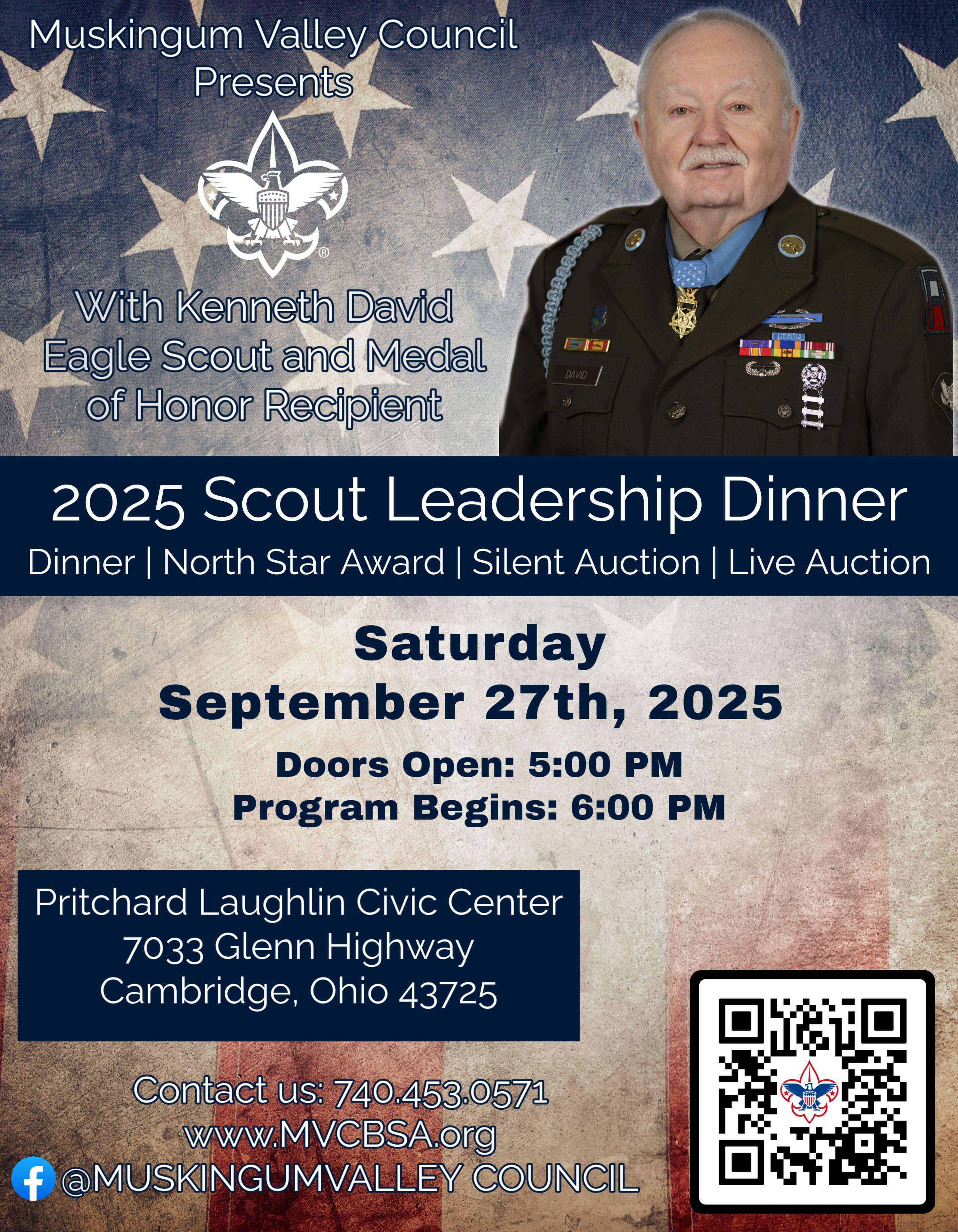 Campaign cover image for 2025 MVC Scouting America Leadership Dinner