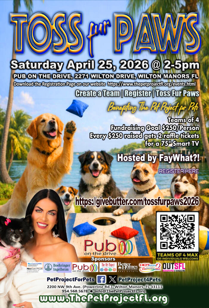 Campaign cover image for Toss Fur Paws 2026